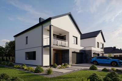 Dominów Księżycowa dom piętrowy